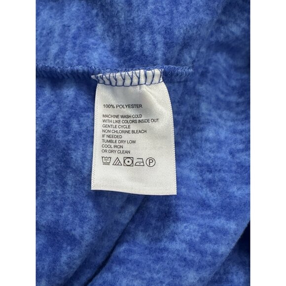 Tommy Bahama Men’s Medium Half Zip Fleece Pullover Cloud Peak Blues - Picture 6 of 8